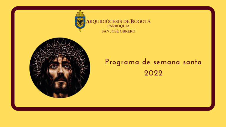 programación semana santa